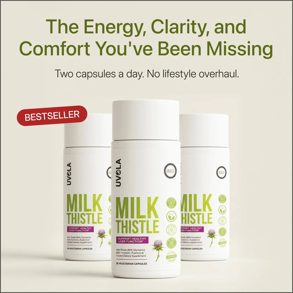 Uvora - Milk Thistle Support